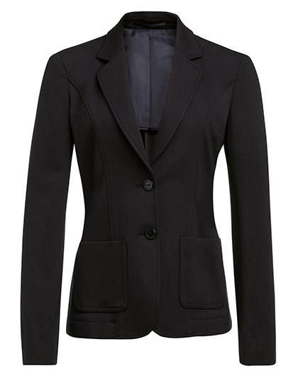 Brook Taverner - Women´s Slim Fit Jersey Jacket Libra - Black